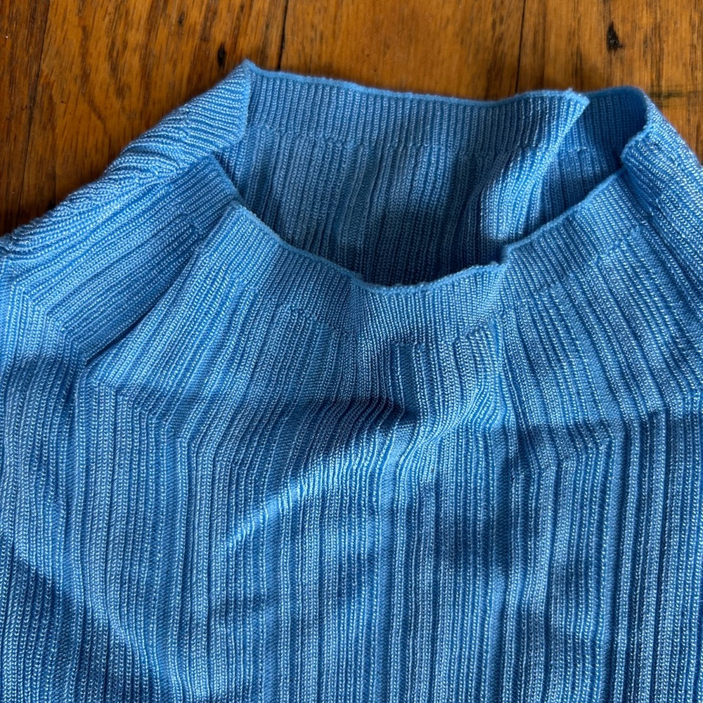 Rag & Bone Sky Blue Knit Top
